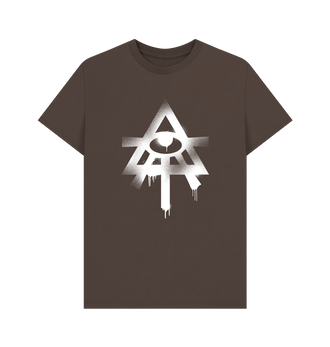 Chocolate Craftworlds Graffiti Insignia T Shirt