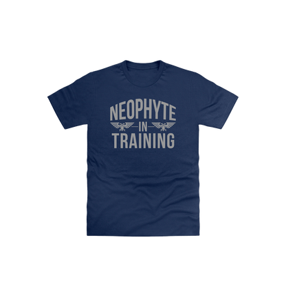 Navy Printed Kids T-Shirt