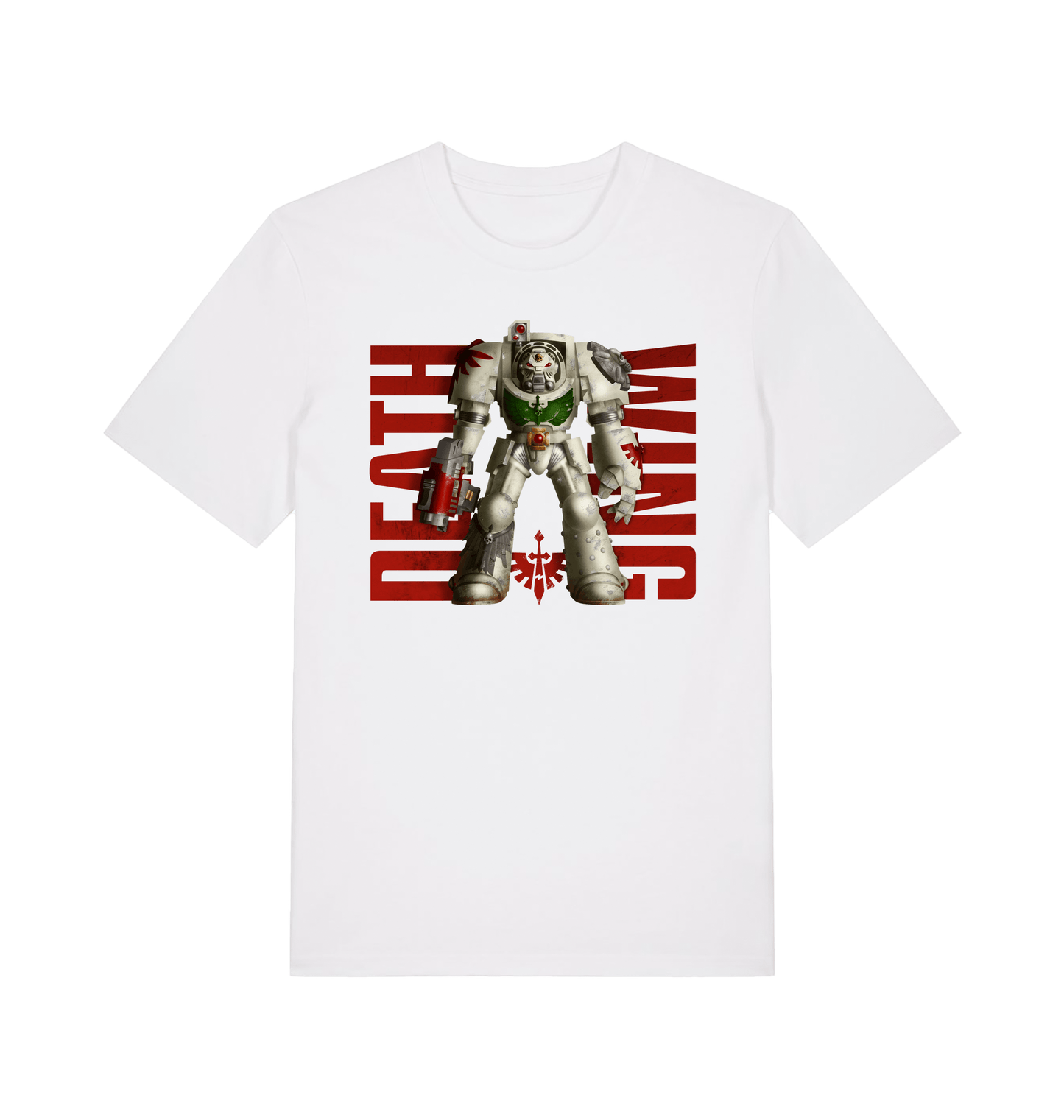 White Printed T-shirt Front