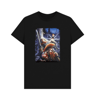 Black Gotrek & Felix: Trollslayer T Shirt