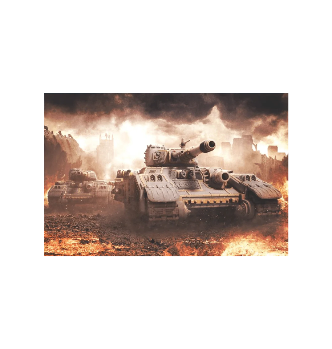 Unframed Solar Auxilia Baneblade Poster