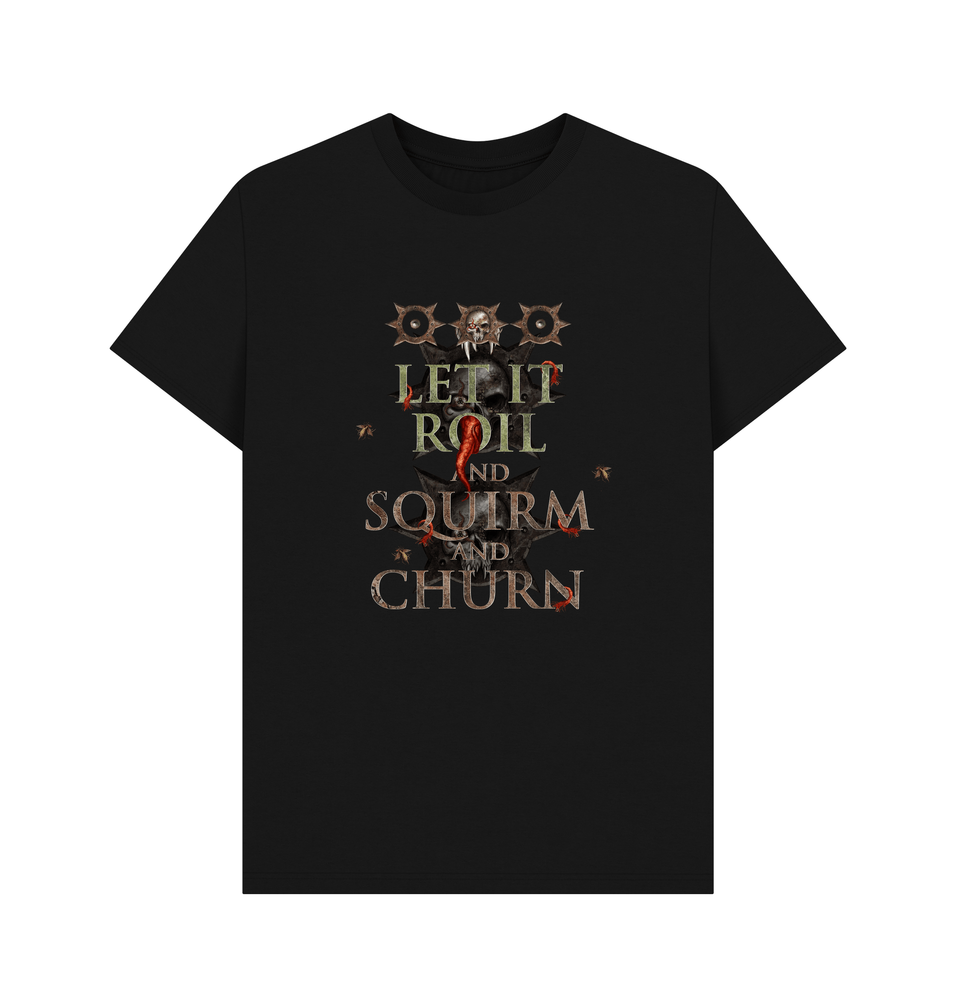 Black Death Guard Roil, Squirm & Churn T Shirt