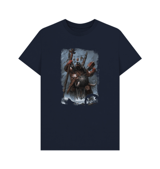 Navy Blue Ogor Mawtribes Tyrant T Shirt