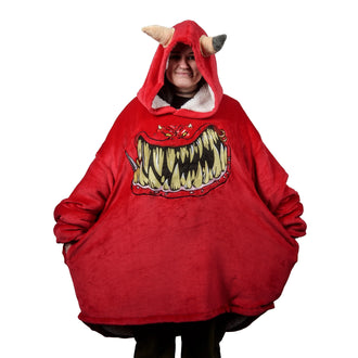 As Shown Warhammer 40,000: Red Squig Hooded Blanket