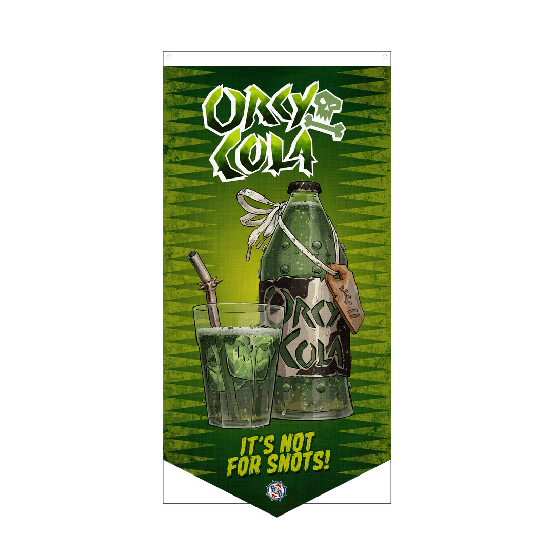 Black Stitching & Eye Lets Printed Banner Front