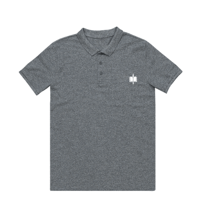 Heather Grey Grey Knights Polo Shirt