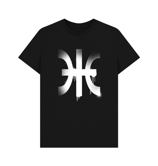 Black Harlequins Graffiti Insignia T Shirt