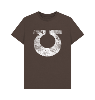 Chocolate Ultramarines Battleworn Insignia T Shirt