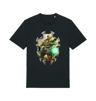 Black Printed T-shirt