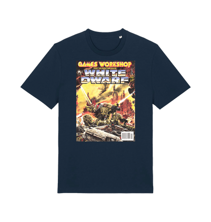 French Navy Printed T-shirt Front
