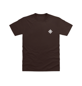 Dark Chocolate Slaves to Darkness Insignia T Shirt