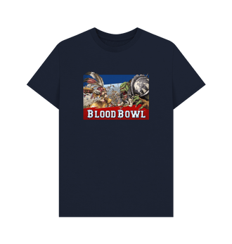 Navy Blue Blood Bowl T Shirt