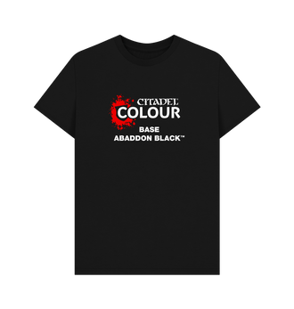 Black Citadel Colour Abaddon Black T Shirt