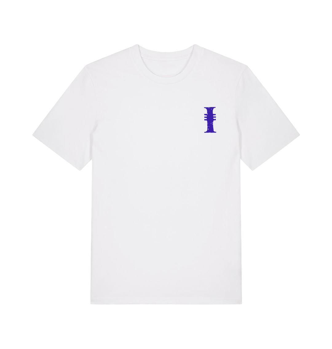White Printed T-shirt Front