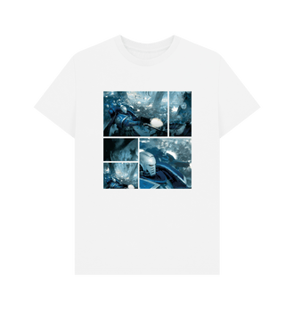 White Premium Warhammer 40,000: Leviathan Space Marine Collage T Shirt