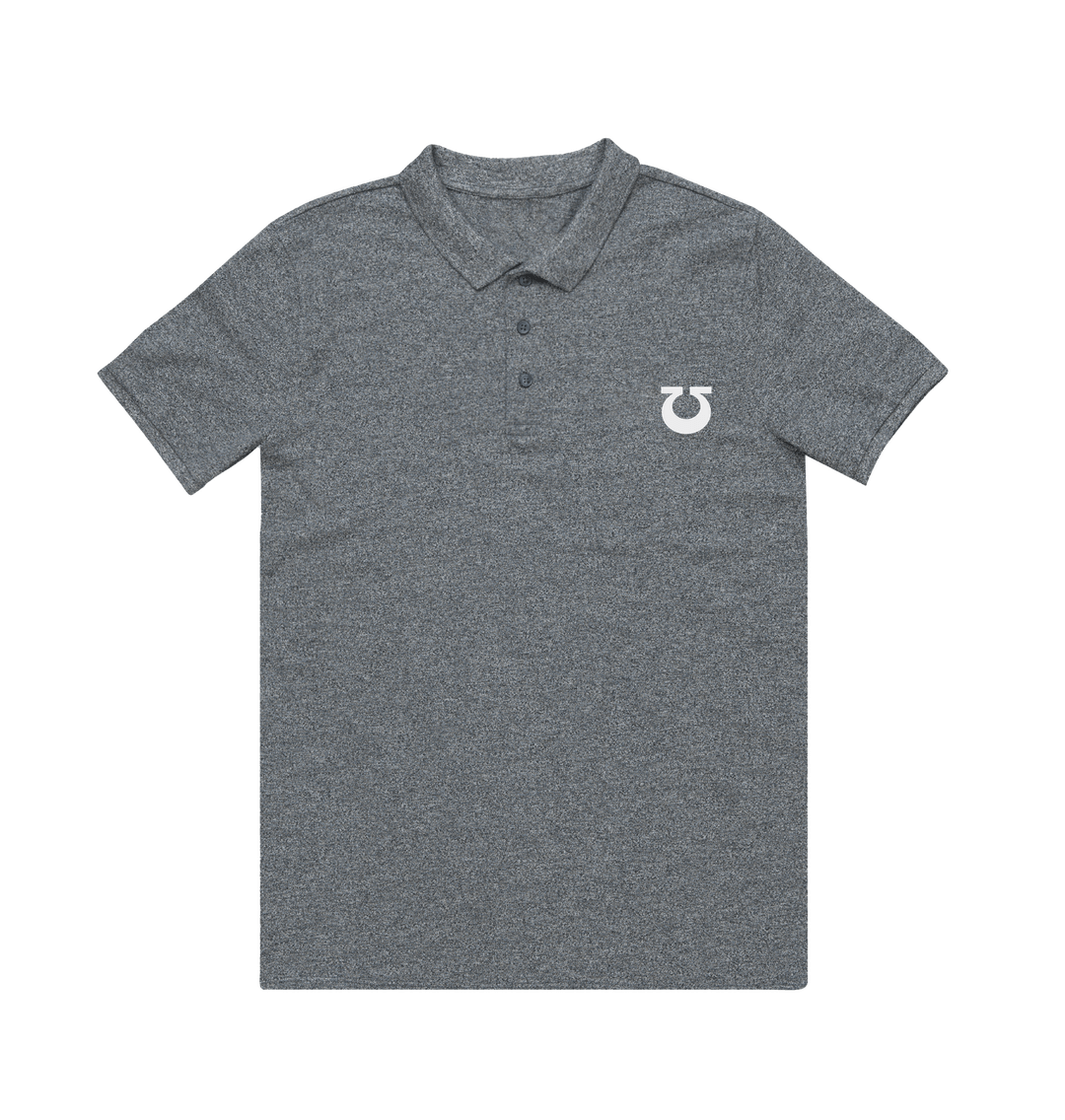 Heather Grey Ultramarines Polo Shirt