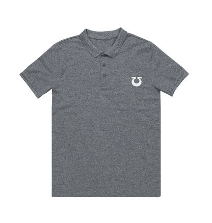 Heather Grey Ultramarines Polo Shirt