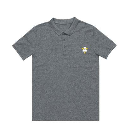 Heather Grey Death Guard Polo Shirt
