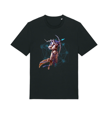 Black Printed T-shirt