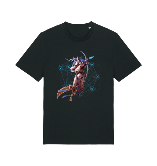 Black Printed T-shirt