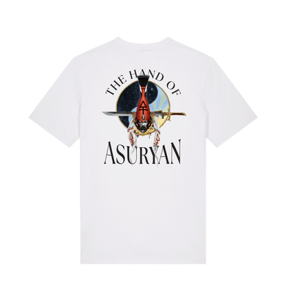 White Printed T-shirt Back