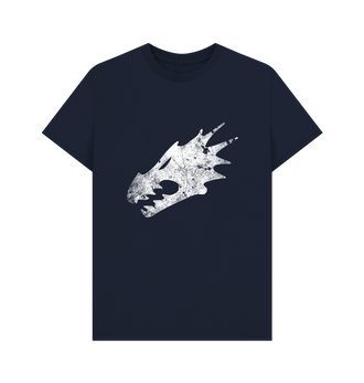 Navy Blue Salamanders Battleworn Insignia T Shirt