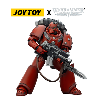JoyToy Warhammer The Horus Heresy Action Figure - Blood Angels, MKVI Legionary (1/18 Scale)