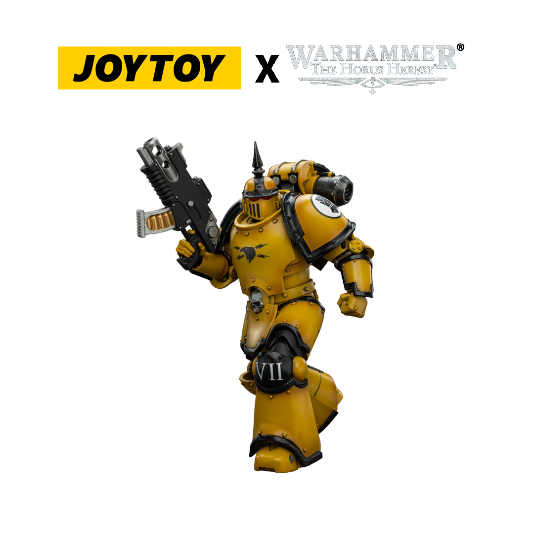 JoyToy Warhammer The Horus Heresy Action Figure - Imperial Fists, MKIII Legionary (1/18 Scale) Preorder