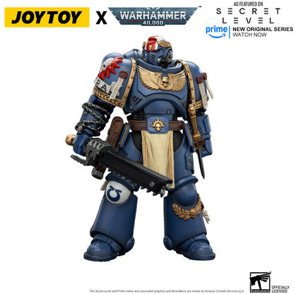 JoyToy Warhammer 40,000 Action Figure - Titus with Laurels of Victory (1/18 Scale) Preorder