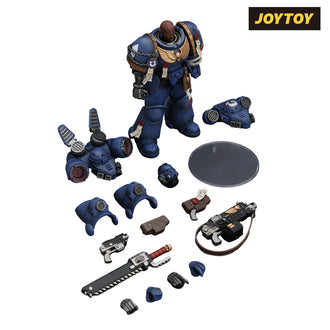 JoyToy Warhammer 40,000: Space Marine 2 Action Figure - Brother Chairon (1/18 Scale)