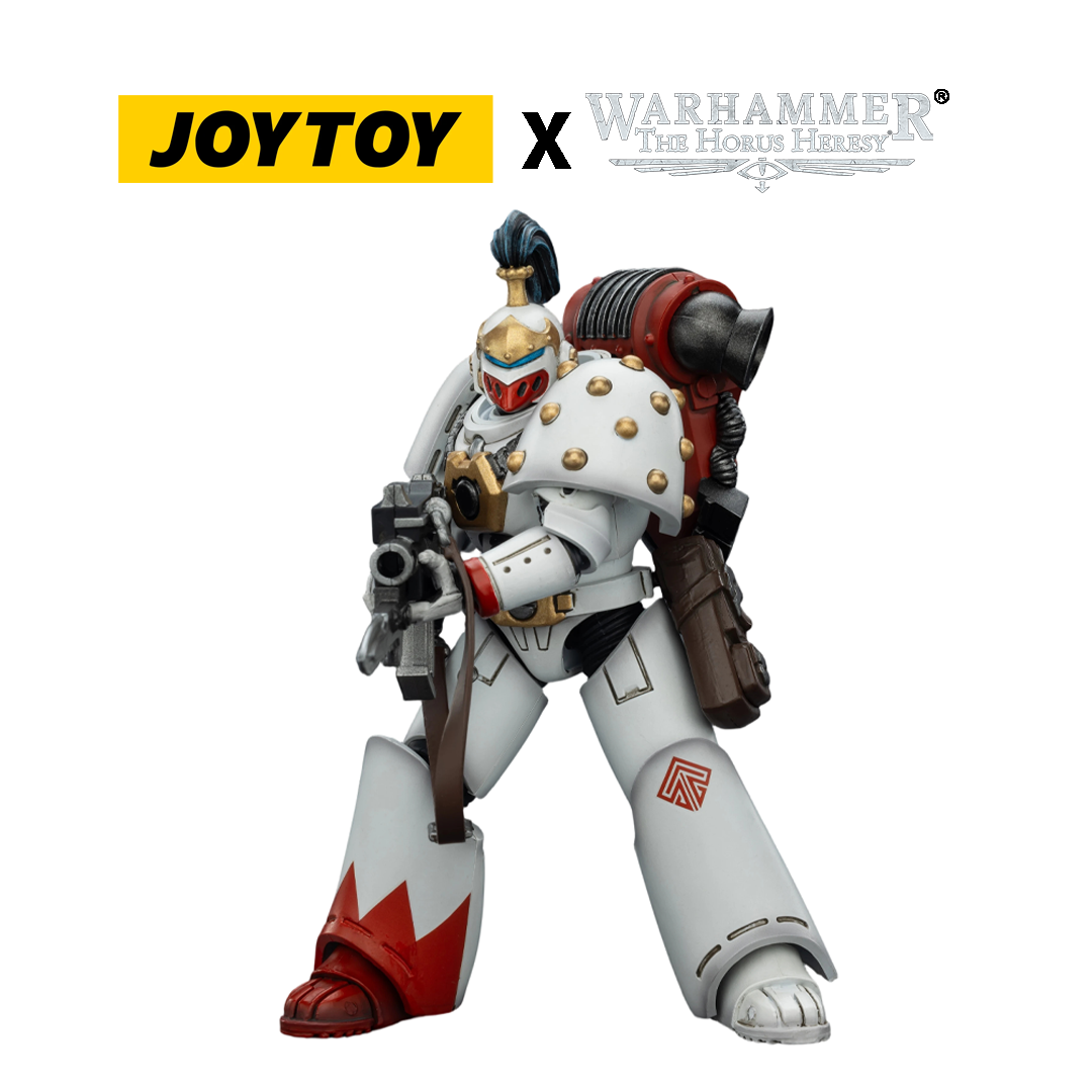 JoyToy Warhammer The Horus Heresy Action Figure - White Scars, MKVI Tactical Legionary (1/18 Scale)
