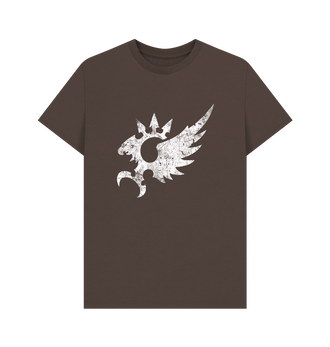 Chocolate Emperor's Children Battleworn Insignia T Shirt