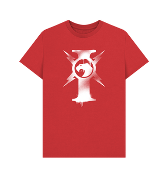 Red Adeptus Custodes Graffiti Insignia T Shirt