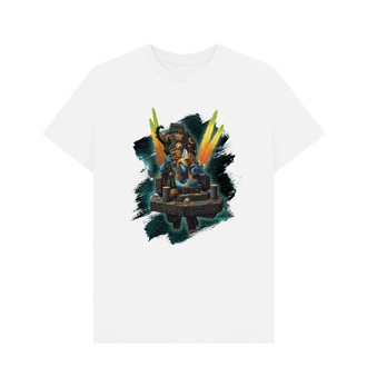 White Seraphon Skink Starseer White T Shirt