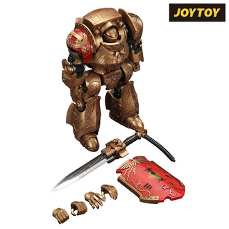 JoyToy Warhammer The Horus Heresy Action Figure - Legio Custodes, Contemptor–Galatus Dreadnought (1/18 Scale) Preorder