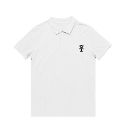 White Adeptus Custodes Polo Shirt