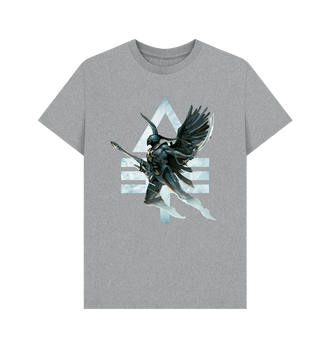 Athletic Grey Printed T-shirt