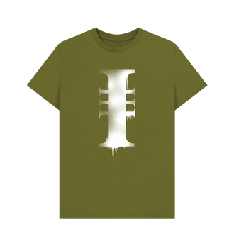 Moss Green Inquisition Graffiti Insignia T Shirt