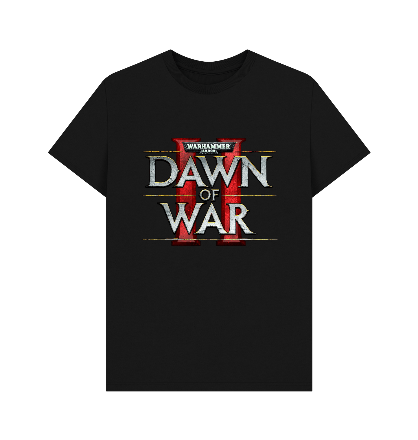Black Warhammer 40,000: Dawn of War II T Shirt