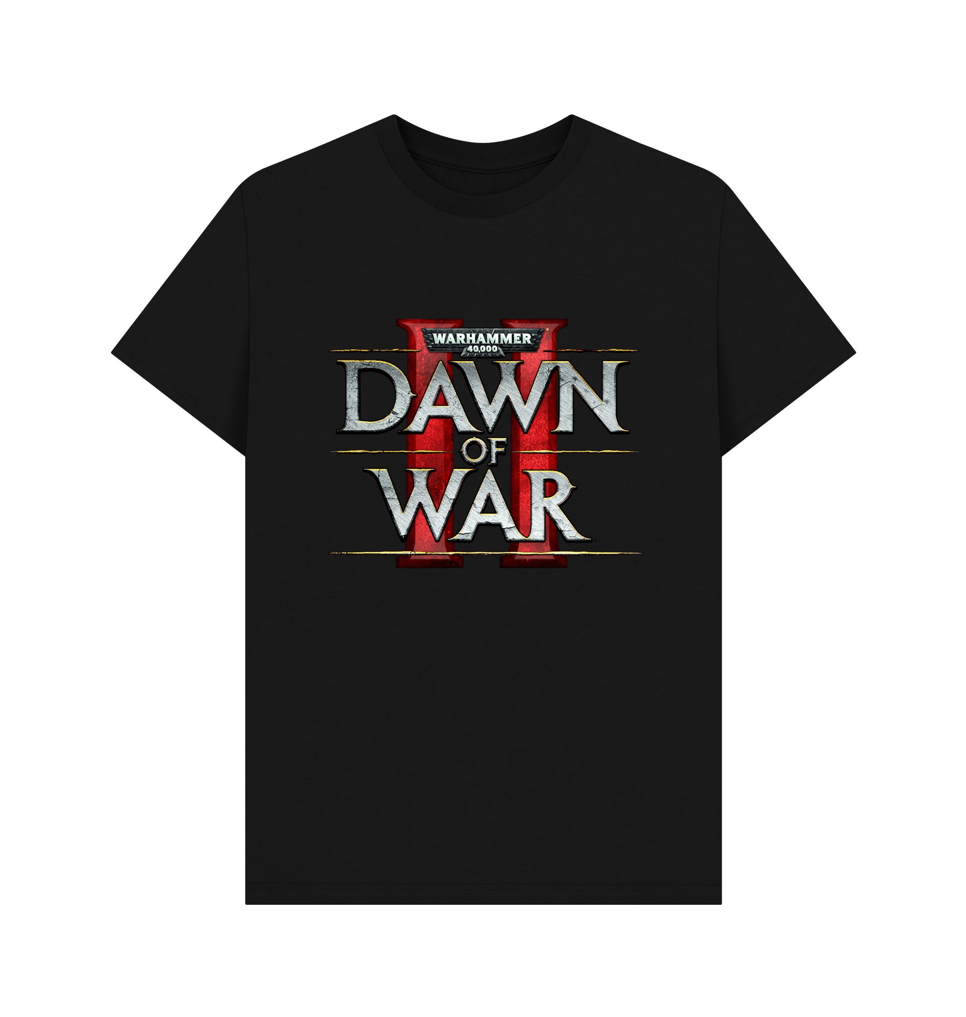Black Warhammer 40,000: Dawn of War II T Shirt
