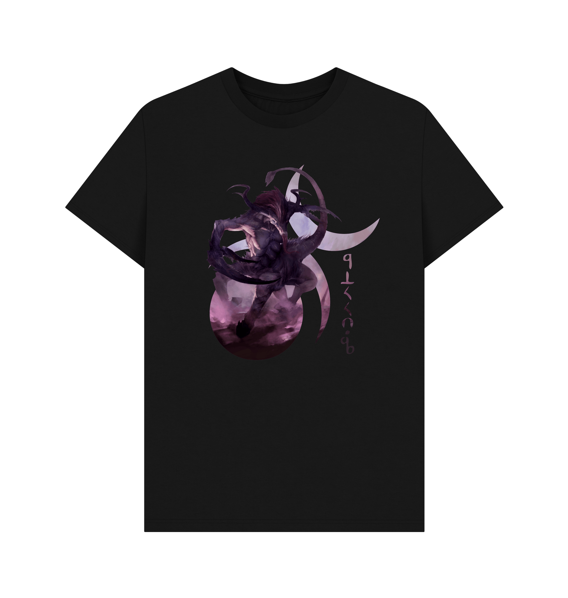 Black Premium Slaanesh Dark Tongue T-Shirt