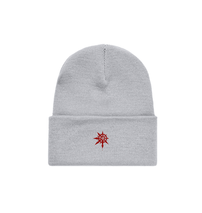 Light Grey Beanie Front