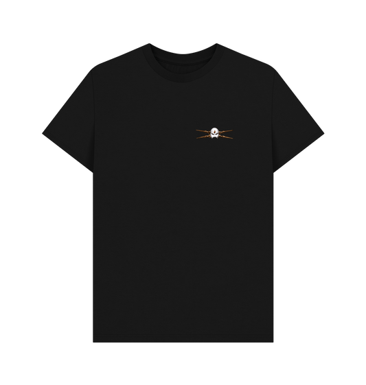 Black Premium Harlequins Collage Back Print T Shirt