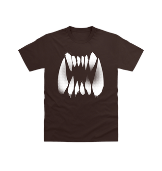 Dark Chocolate Destruction Graffiti Insignia T Shirt