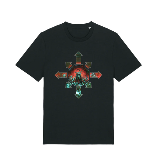 Black Printed T-shirt