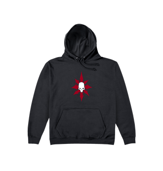 Jet Black Chaos Icon Hoodie