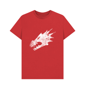 Red Salamanders Battleworn Insignia T Shirt