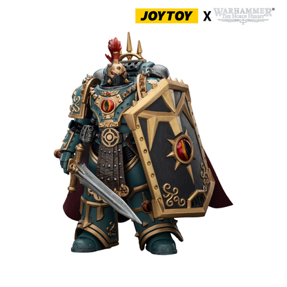 JoyToy Warhammer The Horus Heresy Action Figure - Sons of Horus ‘Little’ Horus Aximand, Captain of the 5th Company (1/18 Scale) Preorder