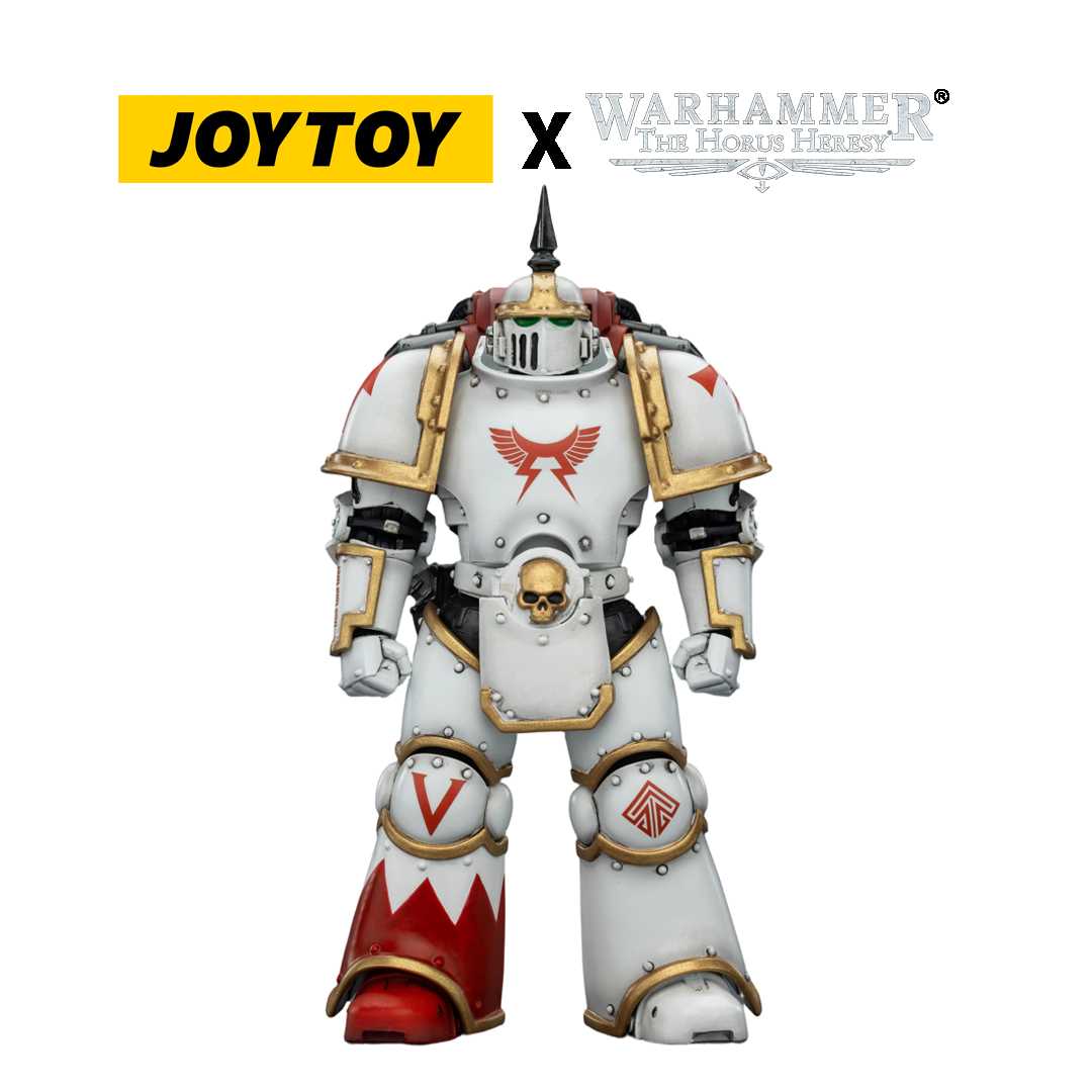 JoyToy Warhammer The Horus Heresy Action Figure - White Scars, MKIII Tactical Legionary (1/18 Scale)