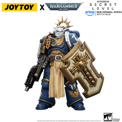 JoyToy Warhammer 40,000 Action Figure - Levantus with Power Sword, Stormshield and Bolt Pistol (1/18 Scale) Preorder